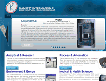 Tablet Screenshot of kamstec.com